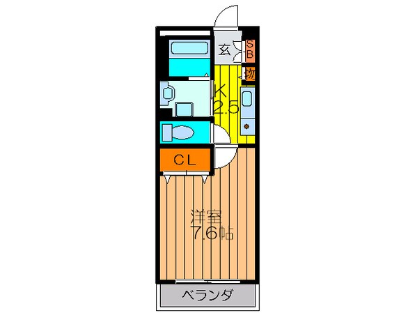 GMガーデン寺方の物件間取画像